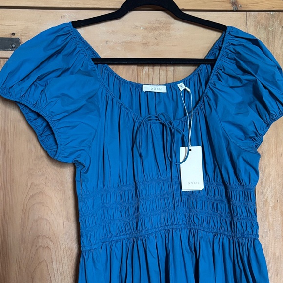 Doen Quinn Dress, soft cobalt, XXL - Picture 4 of 7